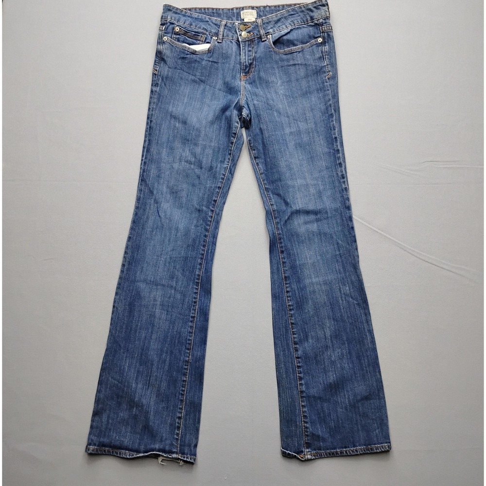Gap Essential Bootcut Jeans Womens 10/30L Medium Wash Blue Stretch Denim
